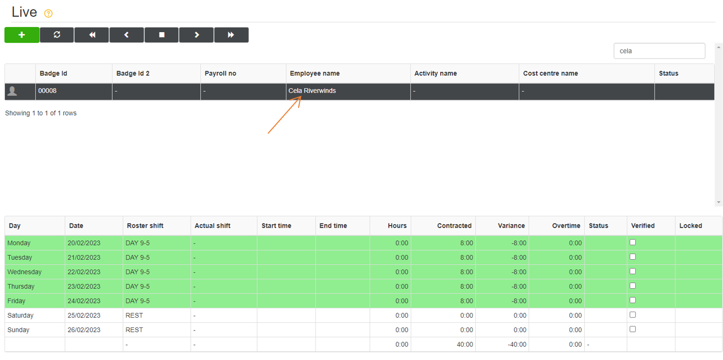 Roster Change Chronicle Computing